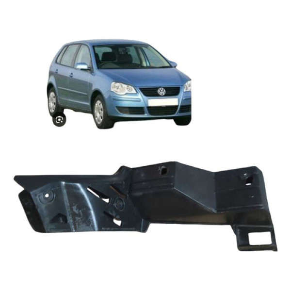 Guia Para Choque Traseiro Direito Vw Polo 1.6 2004 A 2012