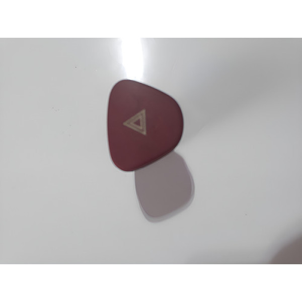 Botão  Alerta Citroen  C3 04/12 Cx243 Verde-escuro Verde-escuro