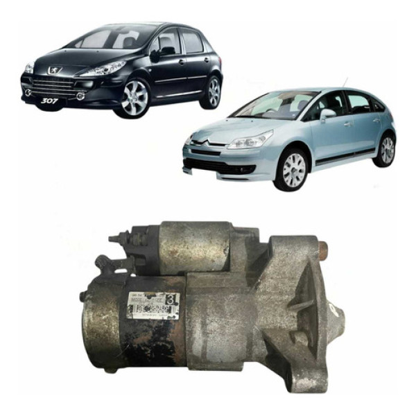 Motor Arranque Citroen C4 Peugeot 307 2.0 2006 a 2011