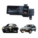 Macaneta Int Diant Direita Gm Monza Kadett 1989 A 1998 Preto Dianteira/traseira