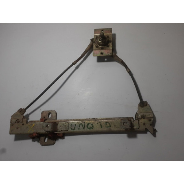 Maquina Vidro Manual Traseira Esquerda Fiat Uno Original