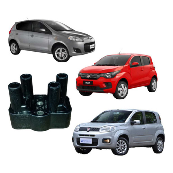 Bobina De Ignição Palio Uno Mobi 1.0  2010 A 2017