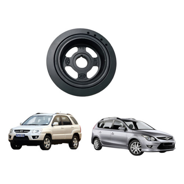 Polia Virabrequim Hyundai I30 Kia Sportage 2.0 09/12 Cx200