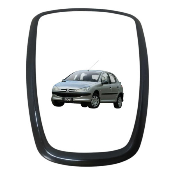 Moldura Central Painel Peugeot 206 2010 2013