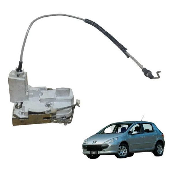 Fechadura Dianteira Esquerda Peugeot 307 2007 A 2012