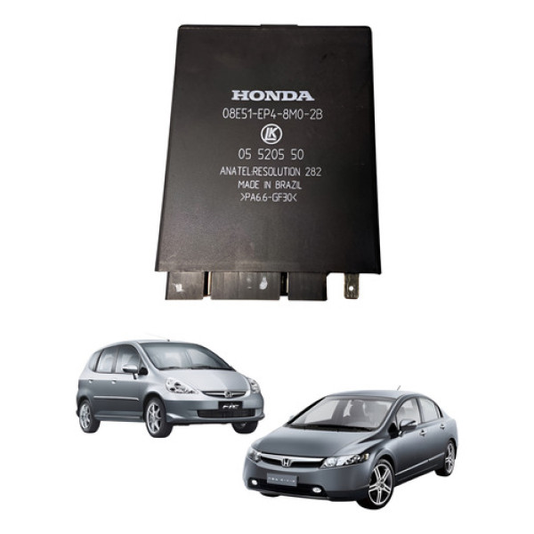 Módulo Conforto Honda Fit Civic 2004 A 2008