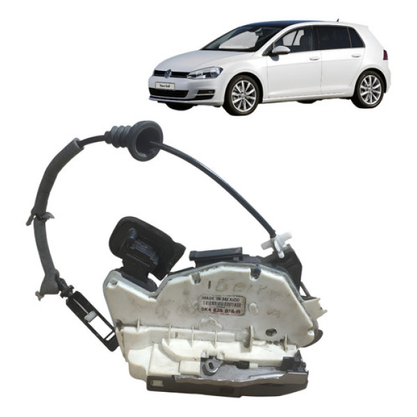 Fechadura Porta Traseira Direita Vw Golf Jetta 14/19 Cx103