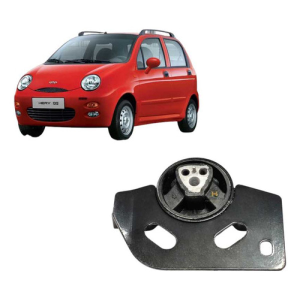Coxim Suporte Esquerdo Motor Chery Qq 1.1 16v 2008 Em Diante