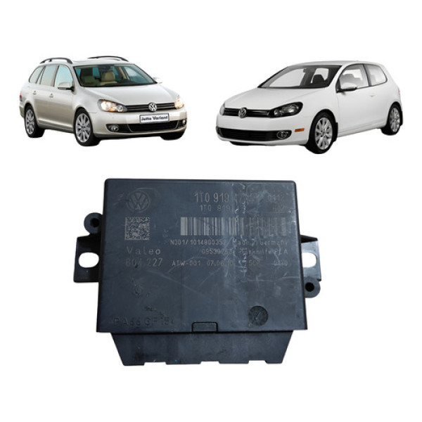 Módulo Sensor Estacionamento Golf Jetta 2.5 2011  Preto
