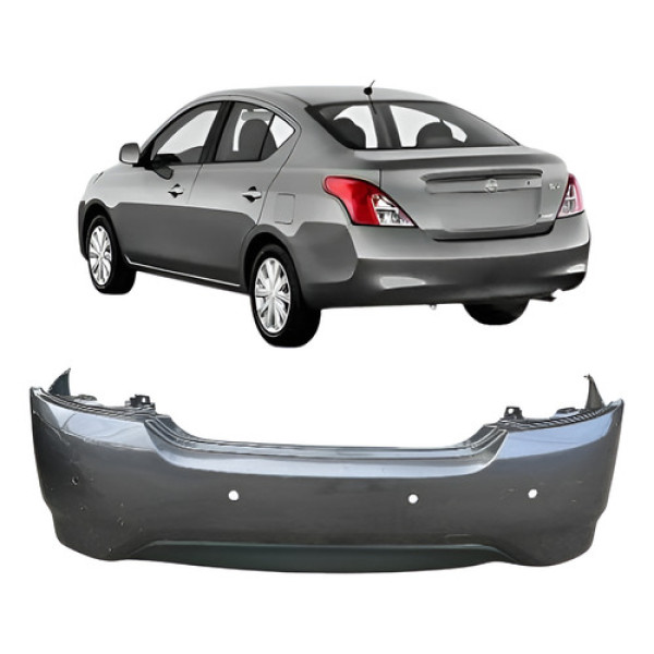 Parachoque Traseiro Nissan Versa 2017 P1