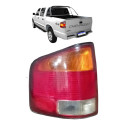 Lanterna Traseira Esquerda Chevrolet S10 2.8 Std 1995 A 2000 Esquerdo/motorista Vermelho