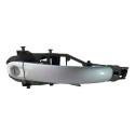 Maçaneta Ext Porta Diant Esq Motorista S Chave Jetta Vw Cx60 Prateado Dianteira