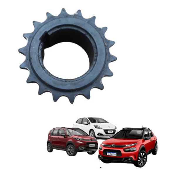 Engrenagem Polia Bomba Oleo Peugeot 208 C3 1.6 18 Dentes
