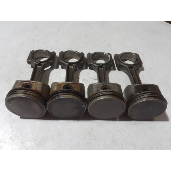 Jogo Pistão Biela Peugeot 206 1.6 16v 01 A 08 Ler Descriçao