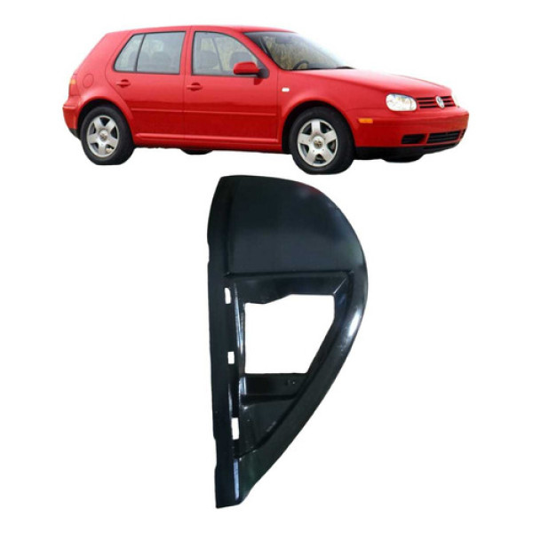 Moldura Painel Lateral Volkswagen Golf 2.0 1999 Preto