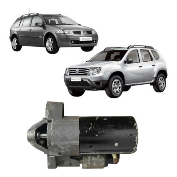 Motor De Partida Renault Duster Megane 2.0 2008 A 2012