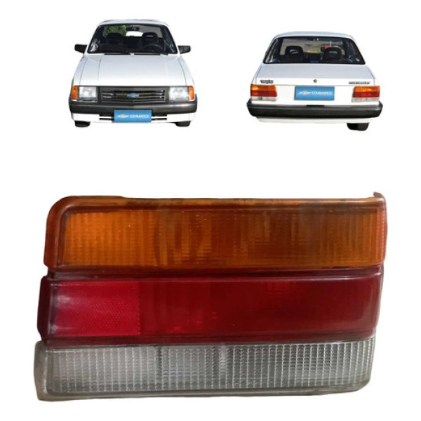 Lanterna Traseira Direita Chevette 1987 A 1993  Vermelho