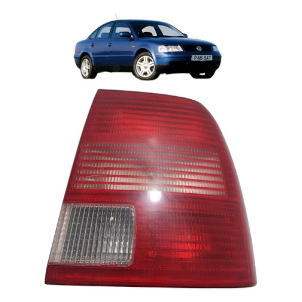 Lanterna Traseira Direita Vw Passat 97/00 Ré Branca P15 Direito/passageiro Branco