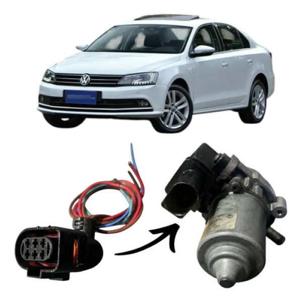 Conector Bomba De Vácuo Volkswagen Jetta