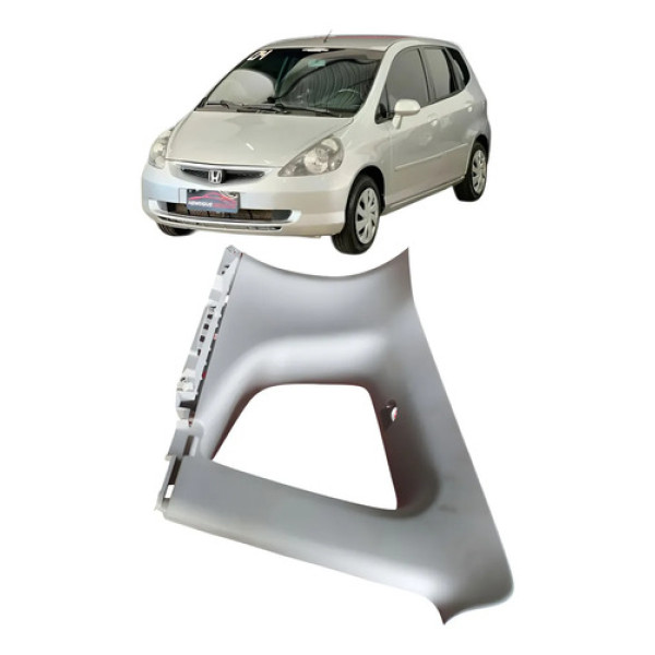 Acabamento Coluna Traseira Esquerda Honda Fit 2003/08 P29 Cinza