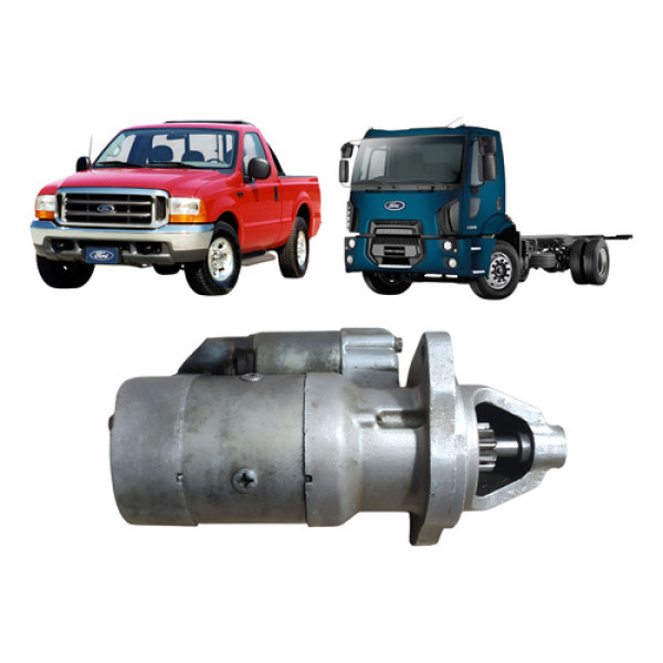 Motor Partida Cargo Cummins Isb 6cc 12v 10d Cx235