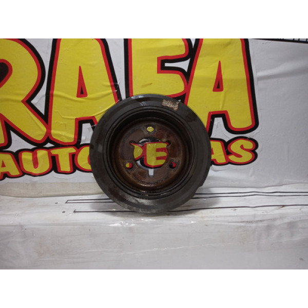 Polia Emborrachada Virabrequim  C4 Peugeot Cx06 Com Avarias