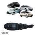 Chave Comando Som Peugeot 307 C4 Picasso 2008 A 2012 Preto Preto