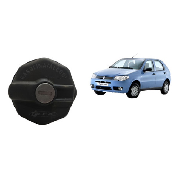 Tampa Gargalo Tanque Combustível Fiat Palio 07/2012 Cx218 Preto