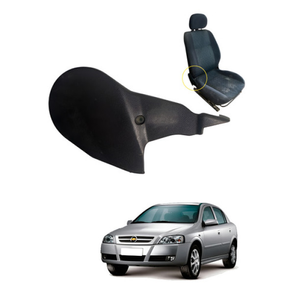 Acabamento Banco Motorista Ld Direito 02/05 Cx523 Preto