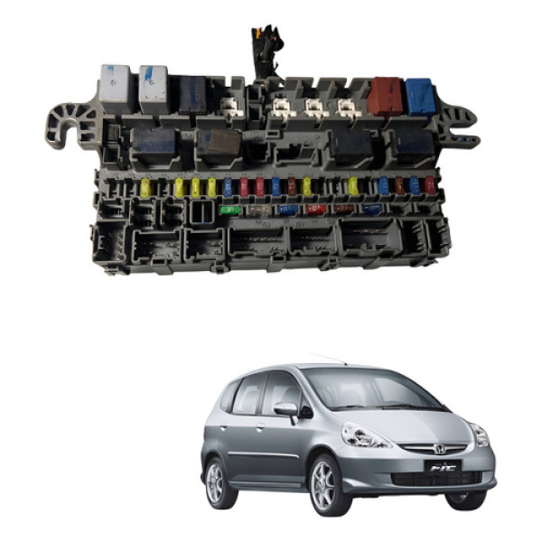 Caixa Fusível Honda Fit 1.4 2004/2008 Cx521
