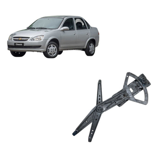 Máquina Vidro Dianteiro Esquerdo Gm Corsa 4p 94-05 P7
