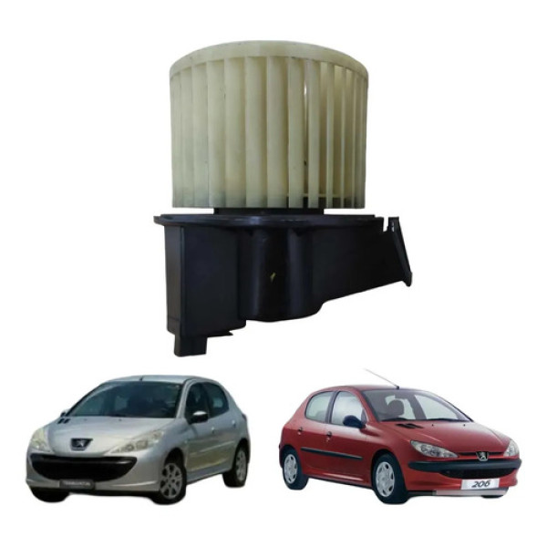Motor Ar Forcado Analogico Peugeot 207 2001 A 2010