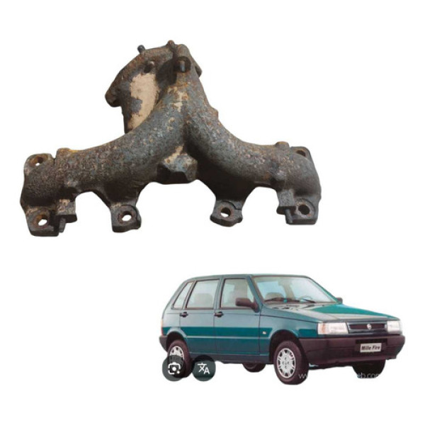 Coletor De Escapamento Fiat Uno Fire 1.0  8v 2000/2005