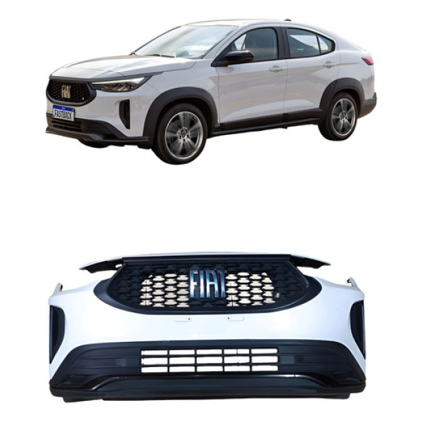 Parachoque Dianteira Fiat Fastback 2021/2024 Original Branco