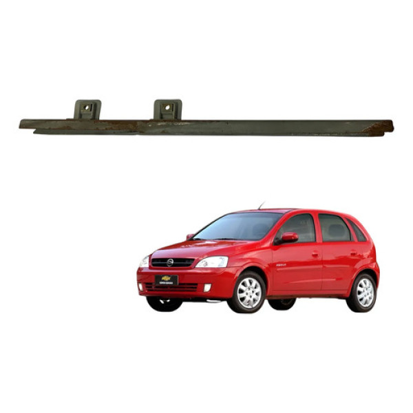 Guia Vidro T.e Corsa 2002/2007 Cx516 Prateado