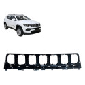 Grade Dianteira Jeep Compass 2022 2023 Sem Moldura E Friso Preto Brilhante