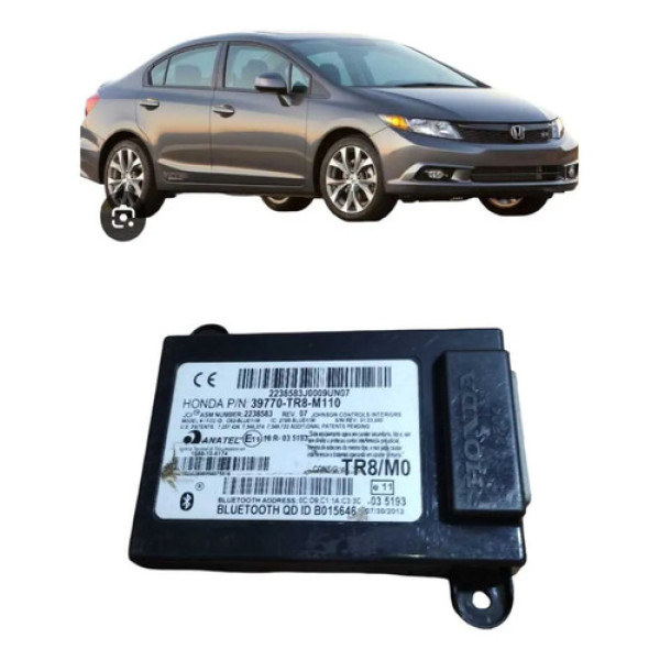 Módulo Interface Bluetooth Civic 2.0 2012 A 2016