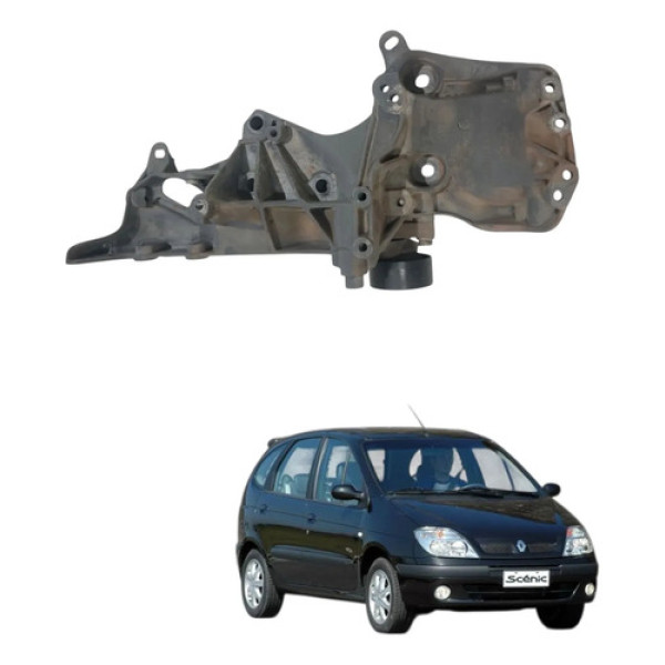 Suporte Alternador Compressor Renault Scenic 1.6 2001/2010