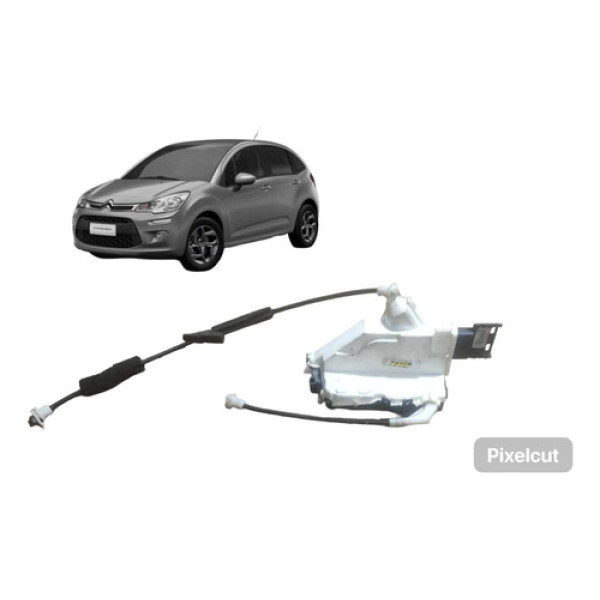 Fechadura Elétrica Traseira Direita Citroen C3 2013 A 2019