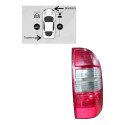 Lanterna Traseira Direita S10 2.8 2008 A 2011 Direito/passageiro Vermelho