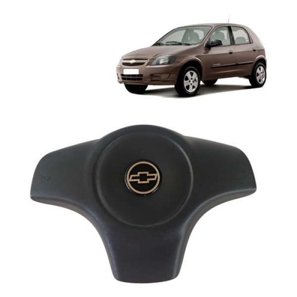 Capa Buzina Volante Gm Celta 2008/2012 Cx203 Preto