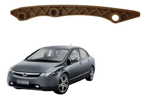 Guia Corrente Comando Motor New Civic 2007 A 2014 Marrom