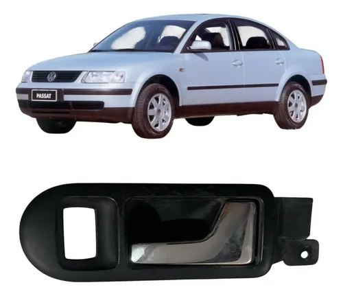 Maçaneta Interna Dianteira Esquerda Passat Alemão 1999 Cx251 Preto Dianteira