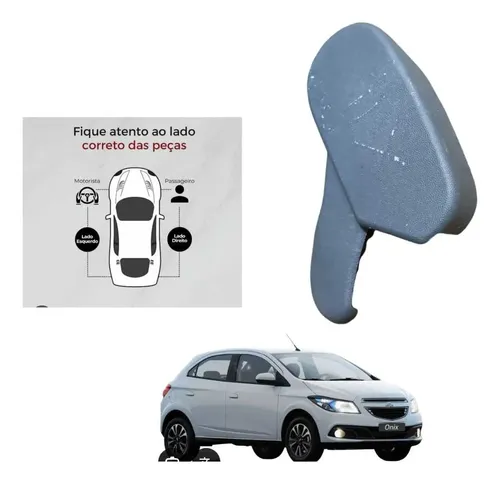 Moldura Banco Dianteiro Direito Onix 2013 A 2018
