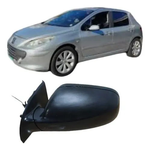 Retrovisor Elétrico Esquerdo Peugeot 307 2003 2012 Cx226