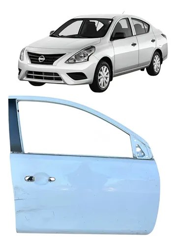 Porta Dianteira Direita Nissan Versa 2014 A 2018 P1 Dianteira Direito Branco