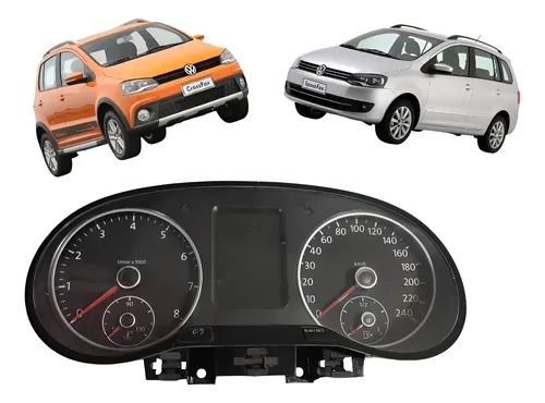 Painel Instrumento Vw Spacefox Crossfox 2011 Cx475 Preto