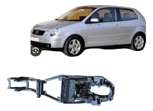 Suporte Maçaneta Externa Traseira Direita Vw Polo 2002 Traseira