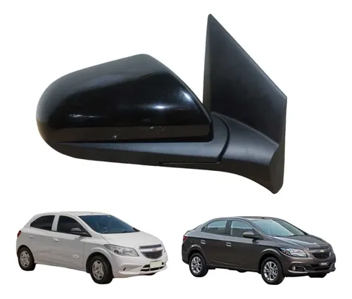 Retrovisor Manual Direito Gm Onix Prisma 2013 2019 Cx262