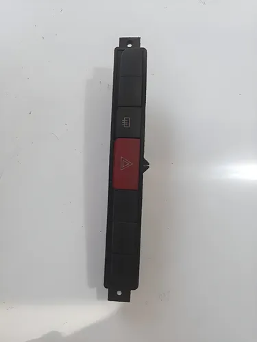 Interruptor  Pisca Alerta Siena  12/14 19787 Cx243 Preto